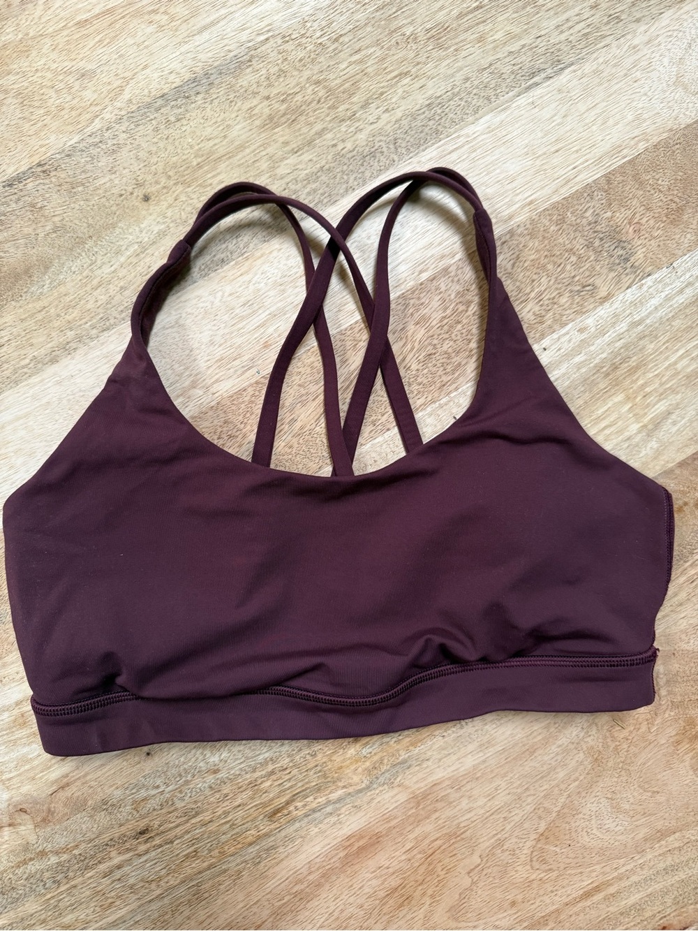 lululemon athletica Plum Sports Bra Size 10